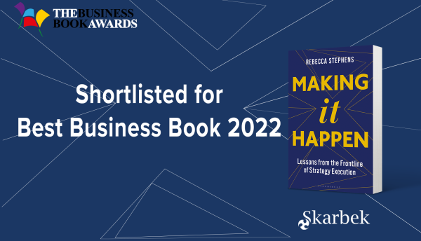 Making It Happen Shortlisted for Best Business Book 2022 image